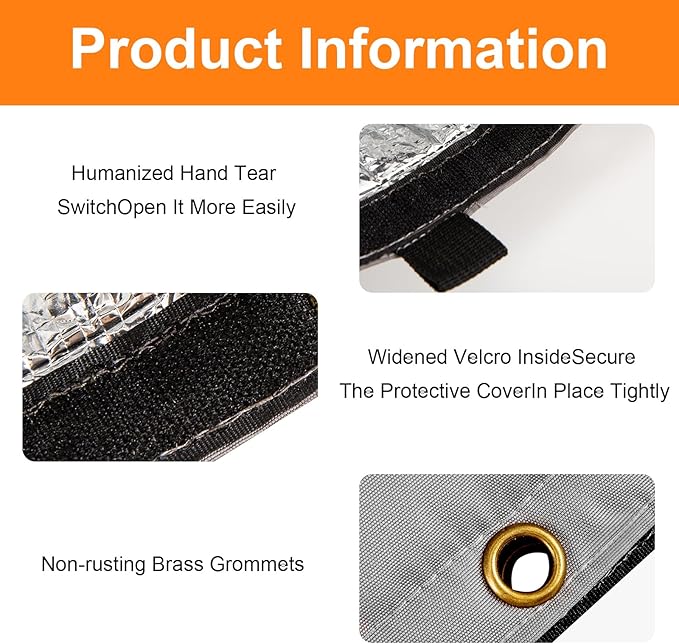 Insulated Backflow Preventer Pouch - Outdoor Pipe Insulation for Winter, Well Pump & Sprinkler Valve Protection