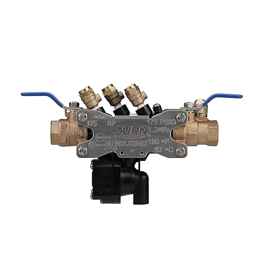 Zurn Wilkins 34-375 3/4" 375 Reduced Pressure Principle Backflow Preventer
