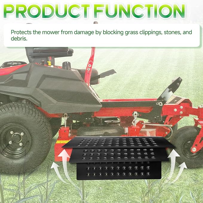 ACS6000ULS Mower Chute Blocker, Advanced Chute System Fit for Ferris, Exmark, Gravely, Hustler, Kubota, Great Dane, Zero Turn Mowers, OE 088-6003-00