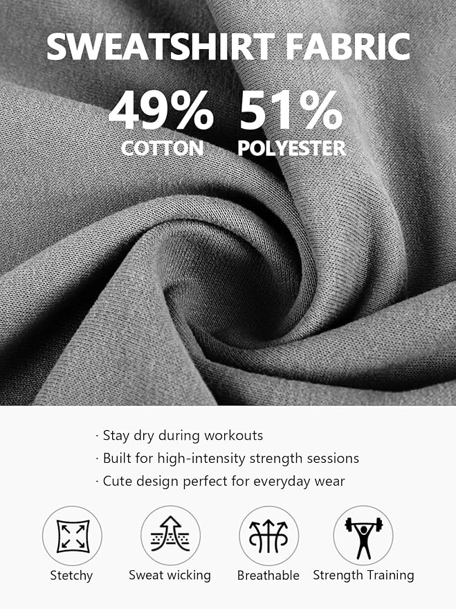 Workout Tank Tops Woman Crew Neck Athletic Tops Cotton Sweatshirt Loose Fit Muscle Tanks Runnning Gym Sports Shirt