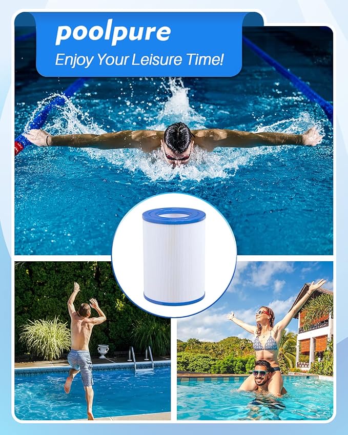 POOLPURE PDM28 Spa Filter Replaces Aquarest Dream Maker 461273 Hot Tub Filter, 2 Pack
