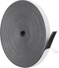 Yotache High Density Foam Tape Neoprene Weather Stripping 1/2" x1/16 for Door Insulation, Soundproofing, Rattle, Total 33 Feet Long