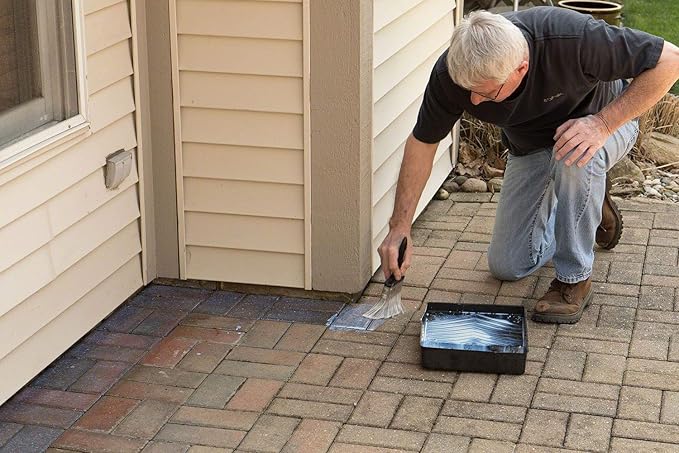 Patio Paver Sealer - Low Gloss, Water-Based, Clear Sealant for Stone - 1 Gallon