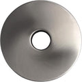 Corla Modern Shower Arm Flange 3.5" Extra Large | Universal Escutcheon Replacement Cover Plate (Brushed Stainless Steel)