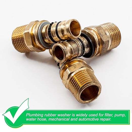 PATIKIL Nitrile Rubber O-Ring Assortment Kit, 950pcs Seal Gasket Set 20 Sizes Sealing NBR Gasket Washers for Car Repair Pressure Washer Plumbing Sealing Repair Air or Gas Connections