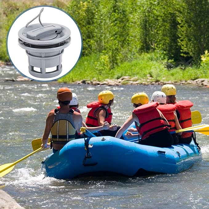 Inflatable Boat Valve Gasket, Air Track Valve, Air Track Air Plug, Kayak Air Valve, Inflatable Boat Valve for Kayak Canoe Inflatable Boat Dinghy