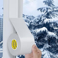 Cloth Duct Window Seal Strip Tape for Winter, 2.75in x 66FT, Weather Stripping Sealing Insulation Tape for Door, Weather Tape for Windows to Keep Cold Out, Window Sealer Draft Blocker