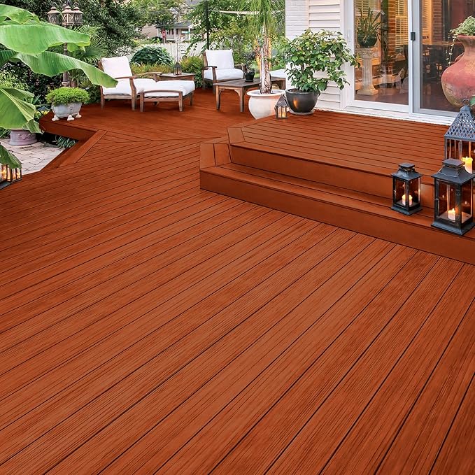 Olympic WaterGuard 1 gal. Sequoia Red Semi-Transparent Wood Stain and Sealer