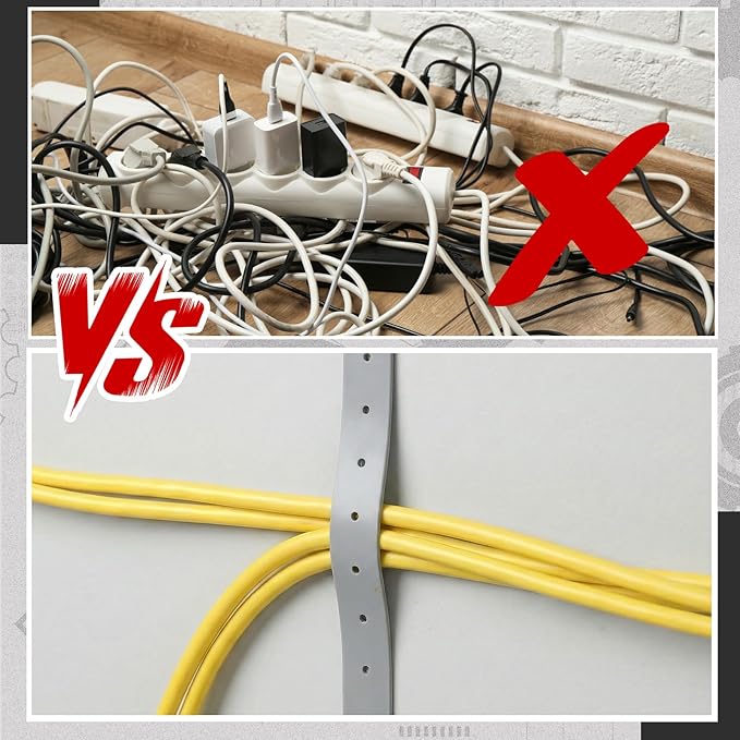 3 Roll Plastic Hanger Strap 3/4 Inch x 50 Feet Reinforced Flexible Heavy Duty Strong Support Hanger Strap for Pipe & Ducts Securing in Plumbing & HVAC, Total 150ft