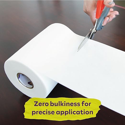ATack Fiberglass Waterproofing Anti-Fracture Membrane Fabric Sheet, 6 Inches x 75 Feet, Water Barrier Mesh Tape for Shower Walls and Tiles