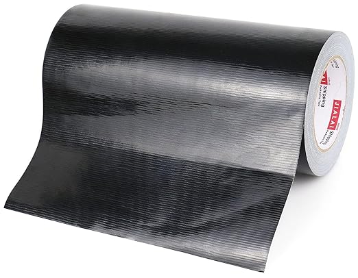 10 Inches Duct Tape, Industrial Grade 10 inches x 30 Yards Duct Tape Black, 9 Mil Heavy-Duty, Waterproof, Strong, Flexible, No Residue, UV Resistant for Crafts & Home Improvement