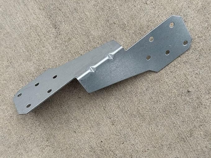 Sandbaggy Single-Sided Hurricane Ties - Hot Dipped Galvanized, 18 Gauge - Structural Wood Framing Connectors for Rafters, Trusses, Deck Joists (Single-Sided, 5000, Count)