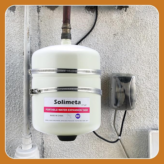 Solimeta Universal Expansion Tank Water Heater Wall Mounting Bracket