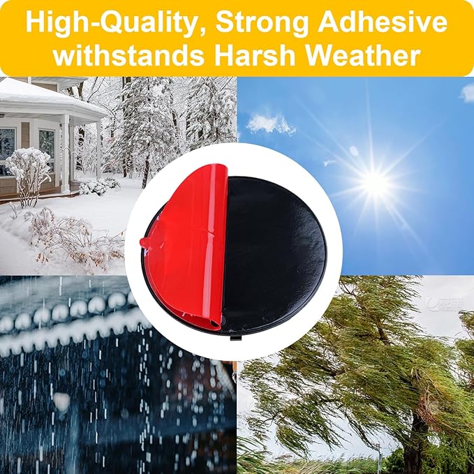 2 Pack Indoor Cam Adhesive Wall Mount Bracket for Ring,Strong VHB Stick On,No Drilling Camera Mount for Ring,Two Ways Installation with Tape and Screws-Black
