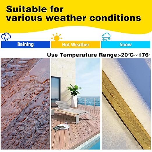Joist Tape for Decking,6 Rolls 2" X 50' Butyl Tape,Weatherproof Butyl Sealant Deck Tape Joist- Deck Flashing Tape for Wood Joists Decks Roof