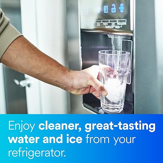 Aqua-Pure AP717 In-Line Water Filter for Refrigerator, Ice Maker and Drinking Fountains, Inhibits Scale Build-Up, Removes Sediment, Chlorine Taste and Odor