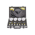 XZT 60M Hydraulic Pressure gauges Set,Test Hose,Hydraulic Pressure Test Coupling Kit,Hydraulic Repair Tools for USA,European,Japanese Brand Excavator Construction Machinery