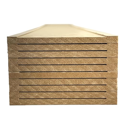Rocksplicer Drywall Backing Board, Eliminate Ugly Butt Joints, 10-Pack, Made in The USA, 53" Premium MDF, Faster Flush Drywall Finishing, Splicer Board.