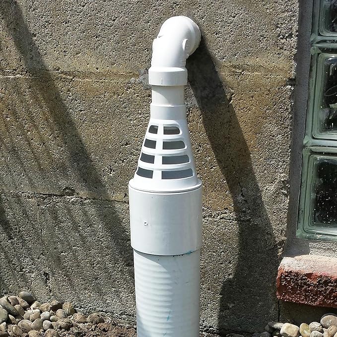 ELK Freeze Relief 4" - Use Between 1.5" Sump Pump Line to 4" Discharge Line - Pipe Transition that Relieves Water Pressure and Protects Against Pipe Bursting, Pump Failure and Flooding
