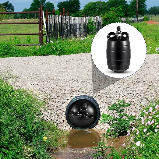 3 Inch Inflatable Pipe Plug Sewer Test Plug with 39.37 Extension Hose Rubber Plumbing Test Balloon for Sewage Pipeline Inspection