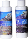 Color Enhancer Sealer for All-Natural Stone and Pavers. Marble, Travertine, Limestone, Granite, Slate, Concrete, Grout, Brick, Block. (Trial/Trial)