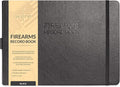Skyline Firearms Acquisition & Disposition Record Book – Hardcover Gun Log Book for Firearm Dealers & Personal Use – Log Book for Receipt & Disposition Records, 10x7″(Black)