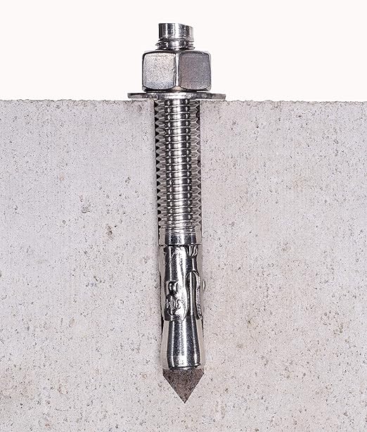 Bolt Dropper 1/4" X 3-1/4" Wedge Anchor (10pc), 18-8 Stainless Steel
