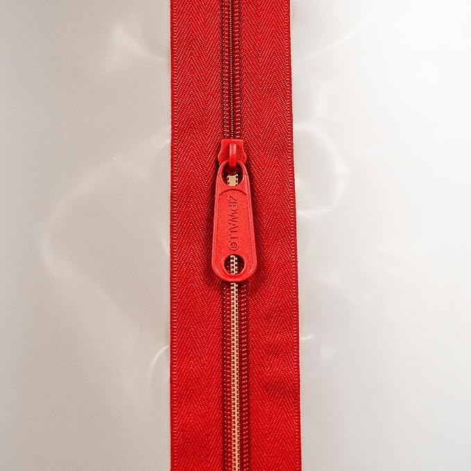 ZIPWALL ZDC Commercial ZipDoor Kit, , red ,1 Count(Pack of 1)