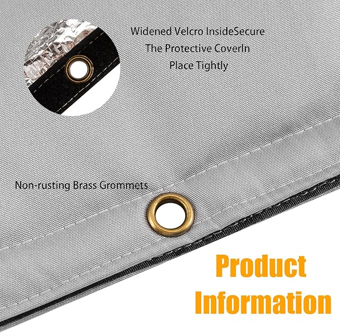 Insulated Backflow Preventer Pouch - Outdoor Pipe Insulation for Winter, Well Pump & Sprinkler Valve Protection