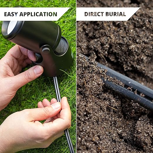 Wirefy 12/2 Low Voltage Landscape Wire 100 ft | Low Voltage Landscape Lighting Wire | Pure Copper | Outdoor Direct Burial | 12-Gauge 2-Conductor 100 Feet | UL Listed
