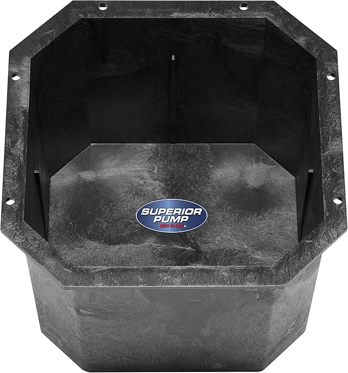 Superior Pump 92017 Superior 3/10 HP Compact Remote Sink/Drain Pump System , Black