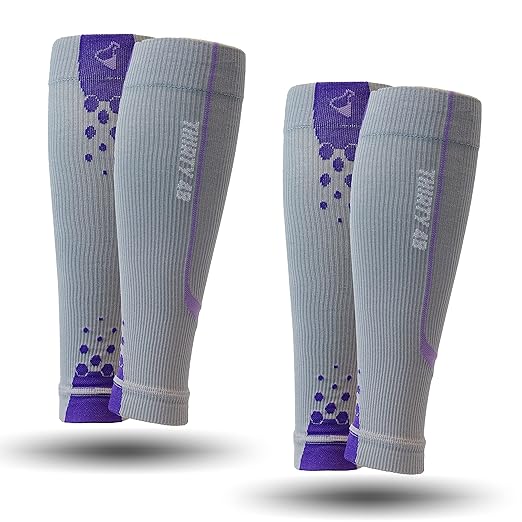 Thirty48 Graduated Calf Compression Sleeves 15-20 OR 20-30 mmHg | Maximize Fast Recovery by Increasing Oxygen to Muscles