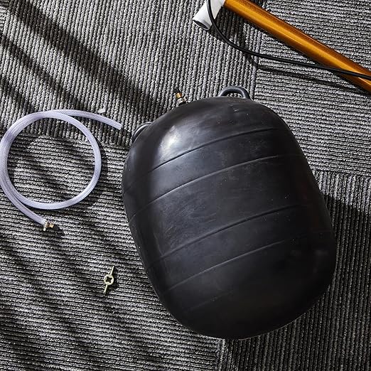 12 Inch Inflatable Pipe Plug Sewer Test Plug Rubber Plumbing Test Balloon for Sewage Pipeline Inspection
