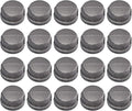 1" Pipe Fitting Cap, Home TZH 20 Pack 1" Malleable Iron Cast Gray Pipe Caps for Steam-Punk Vintage Shelf Bracket DIY Plumbing Pipe Decor Furniture (20, 1")