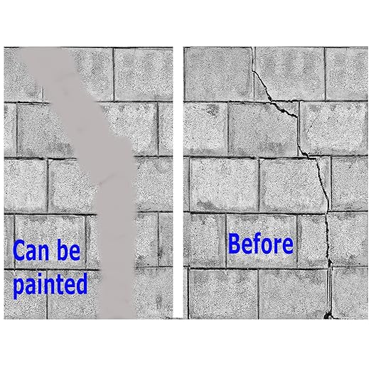 Carbon Fiber Basement Wall & Foundation Crack Repair kit – Includes Everything You Need -Easy DIY Repair -25 ft.