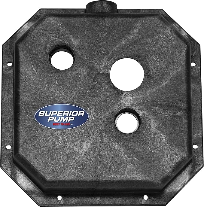 Superior Pump 92017 Superior 3/10 HP Compact Remote Sink/Drain Pump System , Black