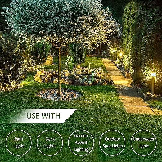 Wirefy 14/2 Low Voltage Landscape Wire 50 ft | Low Voltage Landscape Lighting Wire | Pure Copper | Outdoor Direct Burial | 14-Gauge 2-Conductor 50 Feet | UL Listed