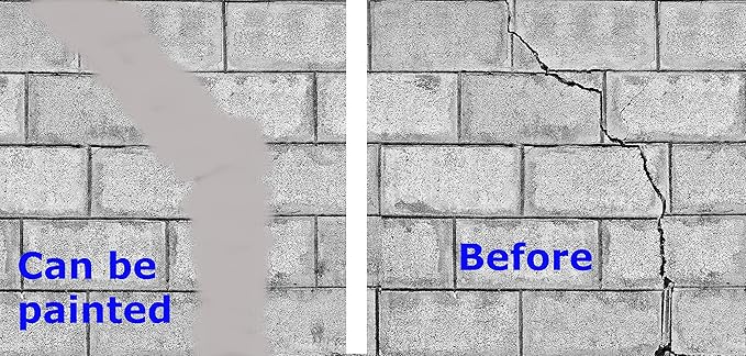 100 ft - Carbon Fiber-Basement Wall Crack Repair Kit - Carbon Fiber Foundation Wall Repair - Easy to use Includes Instructions
